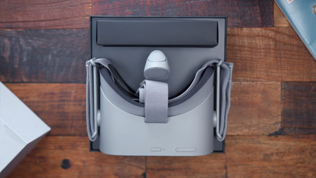 3d 360 vr headset reality glasses goggles lenses