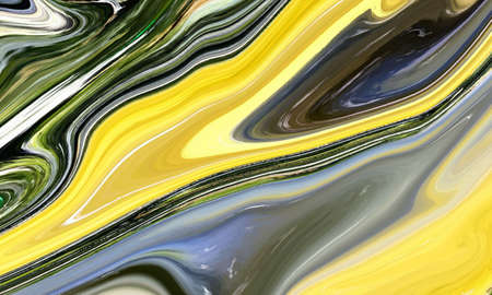 Colorful Abstract Liquid geometric gradient waves vector backgroundのイラスト素材