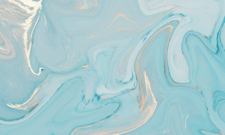 Hand painted background with mixed liquid Abstract fluid acrylic painting