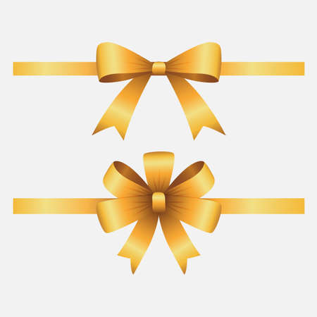 Collection of ribbons on white background vector illustrationのイラスト素材