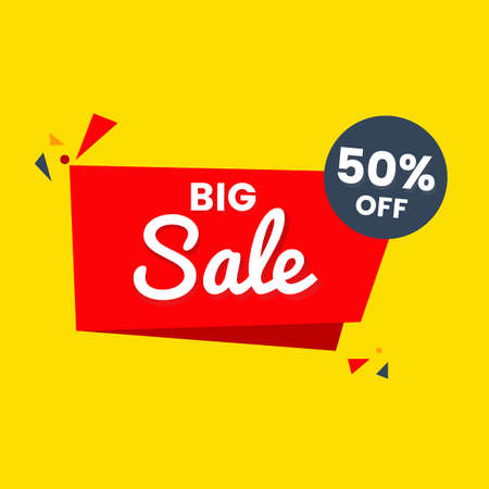 Super Sale Design Colorful template illustratorのイラスト素材