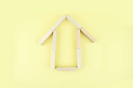 Home icon Conceptual image of personal vision, education and developmentの写真素材