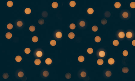 Defocused bokeh light background Photo