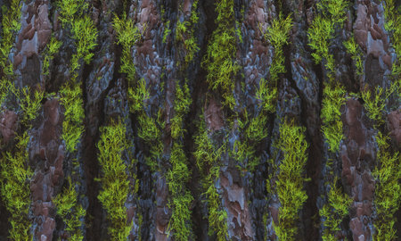 bark moss macro closeup tree trunk