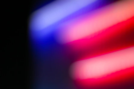 Abstract background blur with bokeh effect