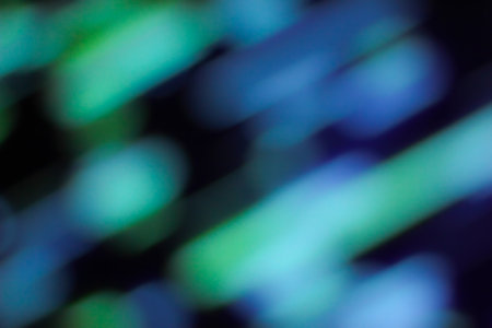 Abstract background blur with bokeh effectの写真素材