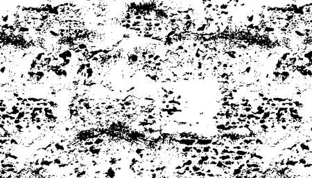 Texture, wall, concrete, it can be used as a background. Wall fragment with scratches and cracksのイラスト素材