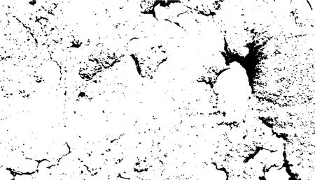 Texture, wall, concrete, it can be used as a background. Wall fragment with scratches and cracksのイラスト素材