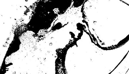 Luxury art in Eastern style artistic paints.Dust Overlay Distress Grainy Grungy Effect. Isolated Black on White Backgroundのイラスト素材