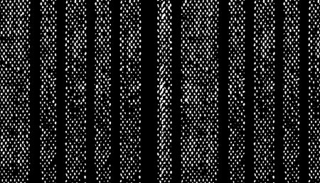 Rough texture. Worn down wallpaper pattern design. Broken plaster grunge damask effect. Distressed overlay texture Vector illustrationのイラスト素材