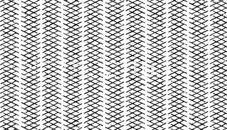 Rough texture. Worn down wallpaper pattern design. Broken plaster grunge damask effect. Distressed overlay texture Vector illustrationのイラスト素材