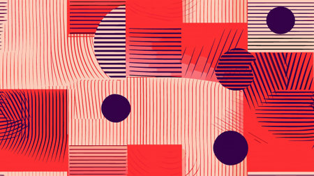 Abstract geometric background. Vector illustration. Colorful pattern for your design.のイラスト素材