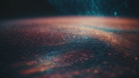 abstract background with bokeh defocused lights and stars.の素材