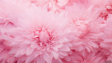 pink chrysanthemum flower background, macro close upの素材