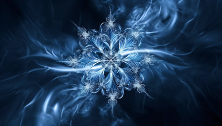 Abstract fractal. Fractal art background for creative design. Decoration for wallpaper, desktop, poster, cover booklet. Print for clothes, t-shirt. Creative illustration for designの素材
