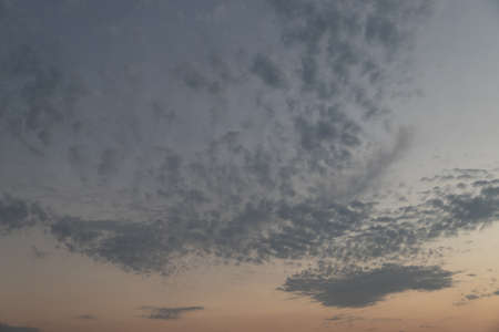 sky and clouds at sunset high resolution imageの写真素材