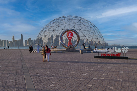 The FIFA World Cup Qatar 2022 Official Countdown Clock, powered by Hublot, was unveiled on Sunday 21...