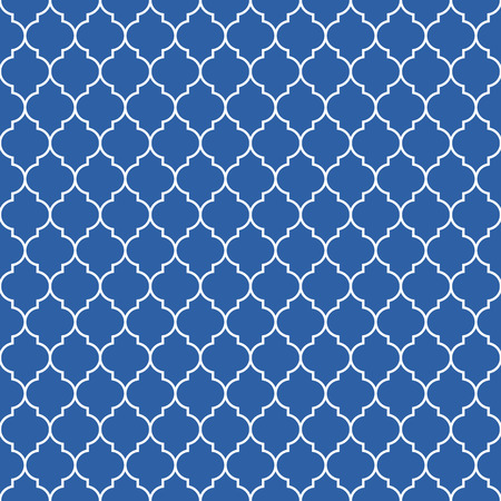Flat outline moroccan seamless pattern, vector illustrationの写真素材