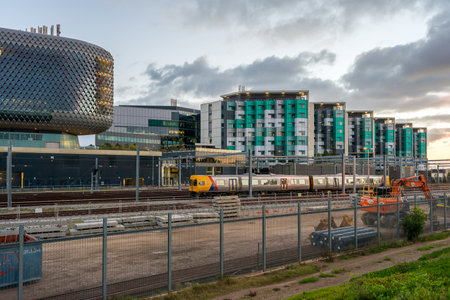 Adelaide, South Australia - August 27, 2017: SA Health Medical Research Institute and New Royal Adelaide Hospital viewed from the Riverbank. New RAH hospital will be opened on September 5th, 2017のeditorial素材