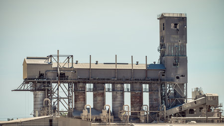 Chemical plant building in South Australiaのeditorial素材