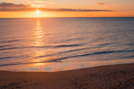 Scenic Christies Beach view at sunset, Onkaparinga region, South Australia