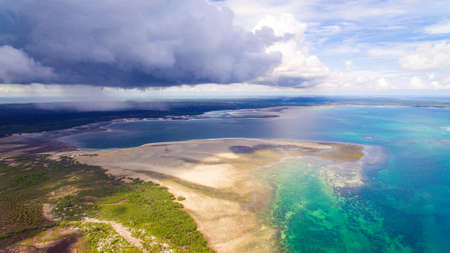 utende beach area, mafia islandの写真素材