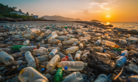 Concept of global warning, climate change and dying Earth.の素材