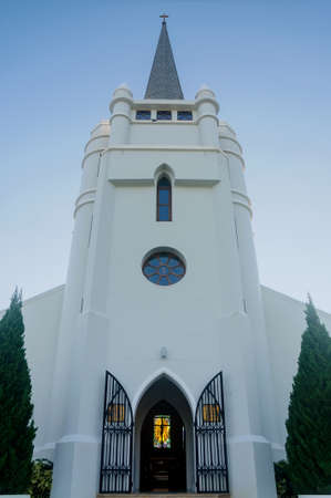 Country church at Khao Yai, Thailand.のeditorial素材