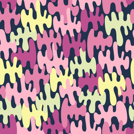 Camouflage seamless pattern. Abstract vector backgroundのイラスト素材