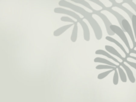 <p>Simple background with plant shadows on the wall</p>