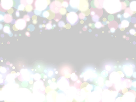 Colorful and beautiful illumination-style glitter backgroundのイラスト素材