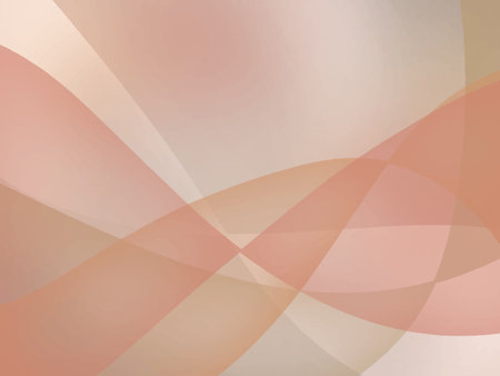 Abstract background with smooth wavesのイラスト素材