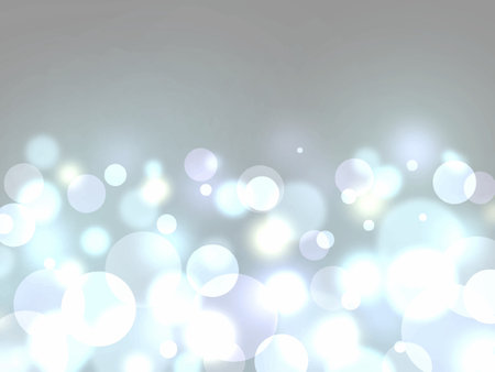 Beautiful background material with beautiful light shining in light blueのイラスト素材