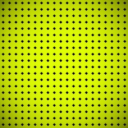 Green abstract technology background with seamless square perforated speaker grill texture for web, user interfaces, UI, applications, apps, business presentations and prints. Vector illustration.のイラスト素材