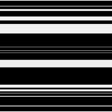 Light abstract background with seamless random black horizontal lines for design concepts, posters, banners, web, presentations and prints. Vector illustration.のイラスト素材