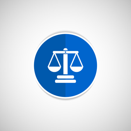 justice vector icon vector symbol measurement balanceのイラスト素材