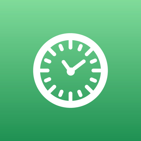 clock icon time vector timer illustration watch graphicのイラスト素材
