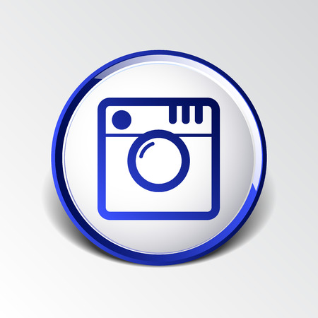 Hipster photo icon Camera icon Photo camera pictogram.のイラスト素材