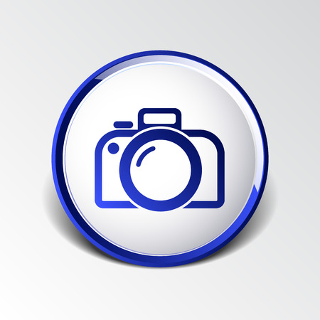 photo camera icon vector photo symbol photography vibrant .のイラスト素材