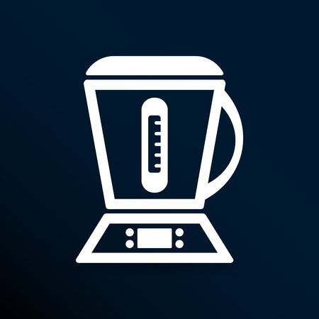 kitchenware electric juicer electric squeezer kitchen maker liquid tool  icon.のイラスト素材