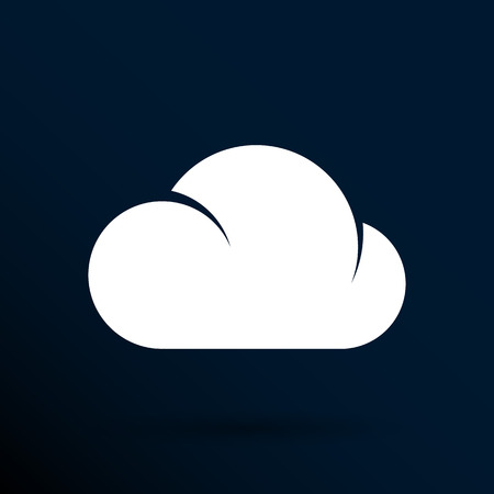 cloud icon sharing network bin lock forward key server.のイラスト素材