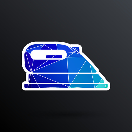 iron icon vector steam heat isolated clothing electric.のイラスト素材