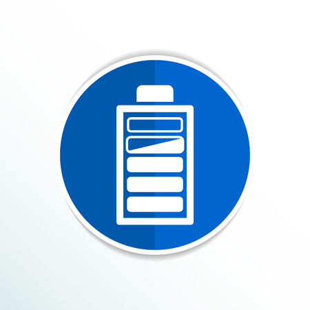 icon vector power load sign symbol supply level.のイラスト素材