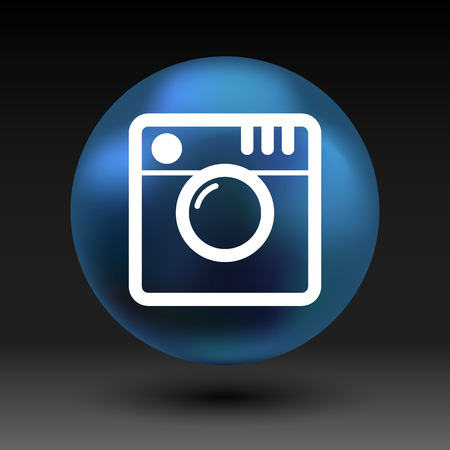Hipster photo icon Camera icon Photo camera pictogram.のイラスト素材