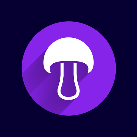 Mushroom sign icon. Boletus mushroom symbol concept.のイラスト素材