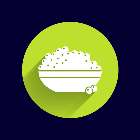 Black caviar logo seafood vector appetite appetizer.のイラスト素材