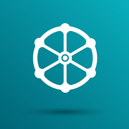 valve icon vector button  symbol concept.のイラスト素材