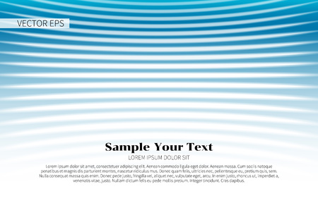Abstract Blue Wave Design Elements. Vector Illustration. Abstract Modern Background.のイラスト素材