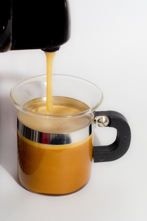 Cup of expressoの写真素材