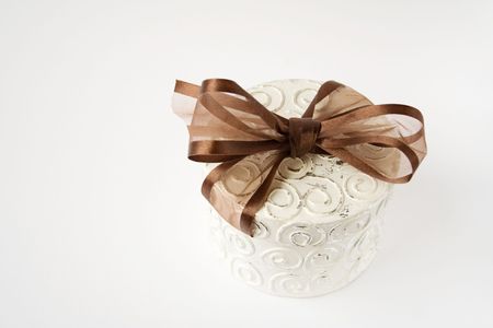 Gift box for valentines day, birhday or other anniversaryの写真素材